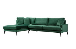 Atelier Del Sofa Sofá Esquinero Papira Corner CHL+3R Verde 283 x 180 x 90 cm